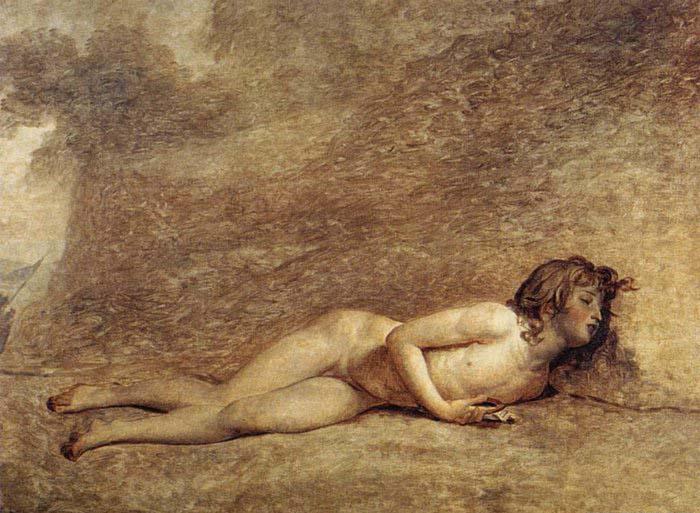 Jacques-Louis  David The Death of Bara